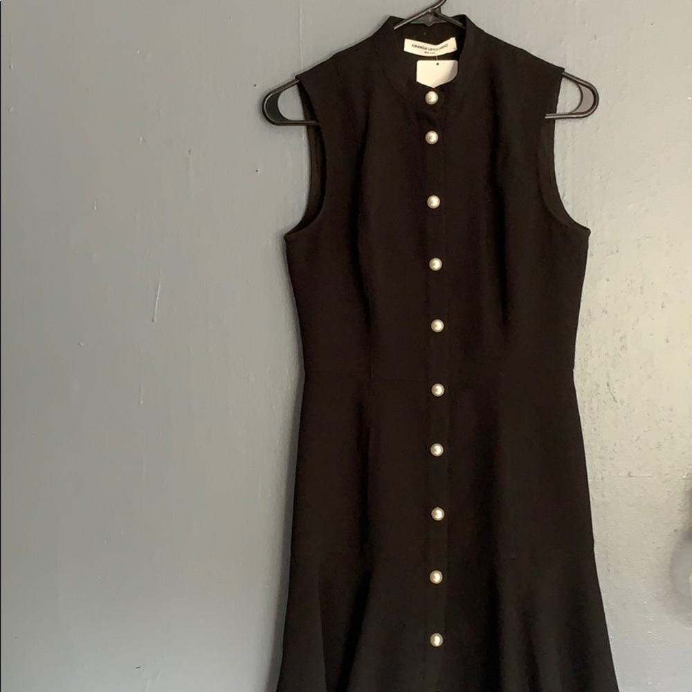Amanda Uprichard black dress